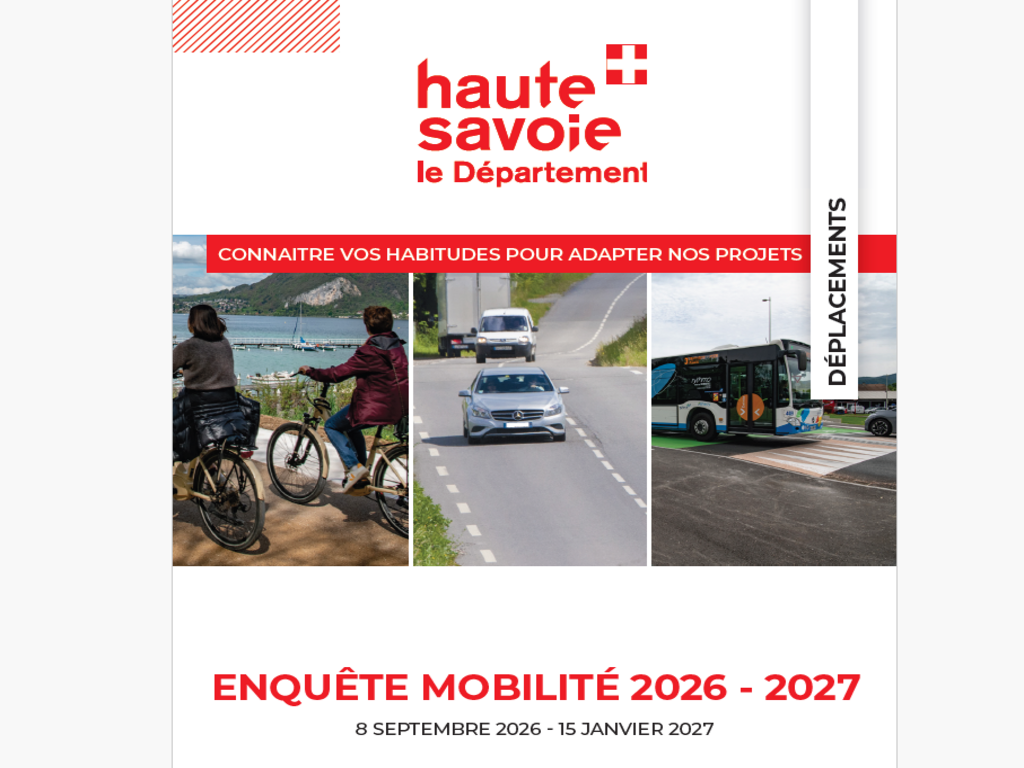Vos déplacements comptent.