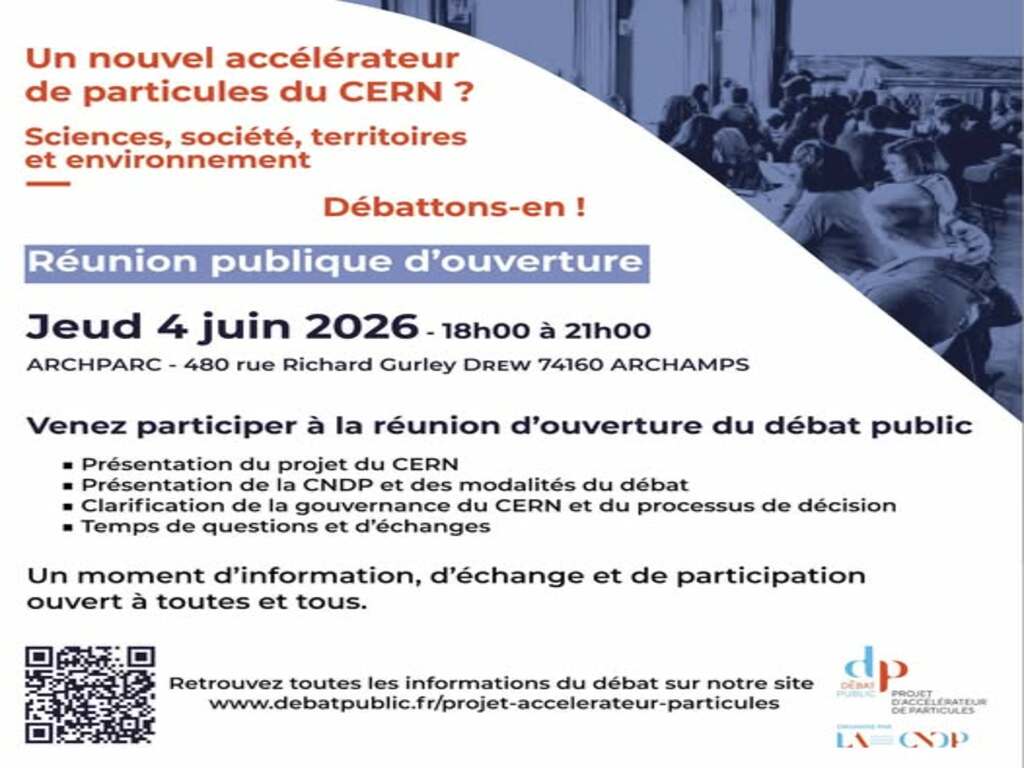 Un nouvel accélérateur de particules du CERN : qu’est-ce que cela signifie pour notre territoire ?